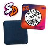 SDC Bags - BW SD Badge - BG Wizard and Wizard L  Navy Pink